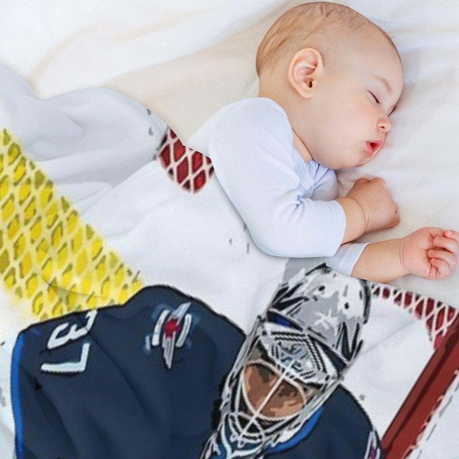 Connor Hellebuyck Throw Blanket