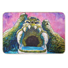 Castle Grayskull Watercolor Painting Bath Mat