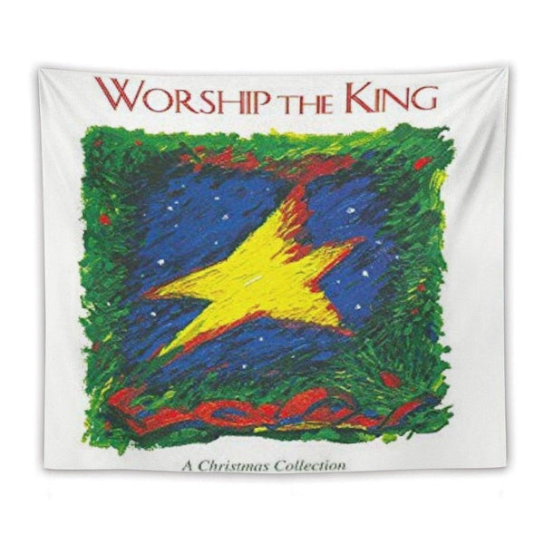Worship The King A Christmas Collection Tapestry