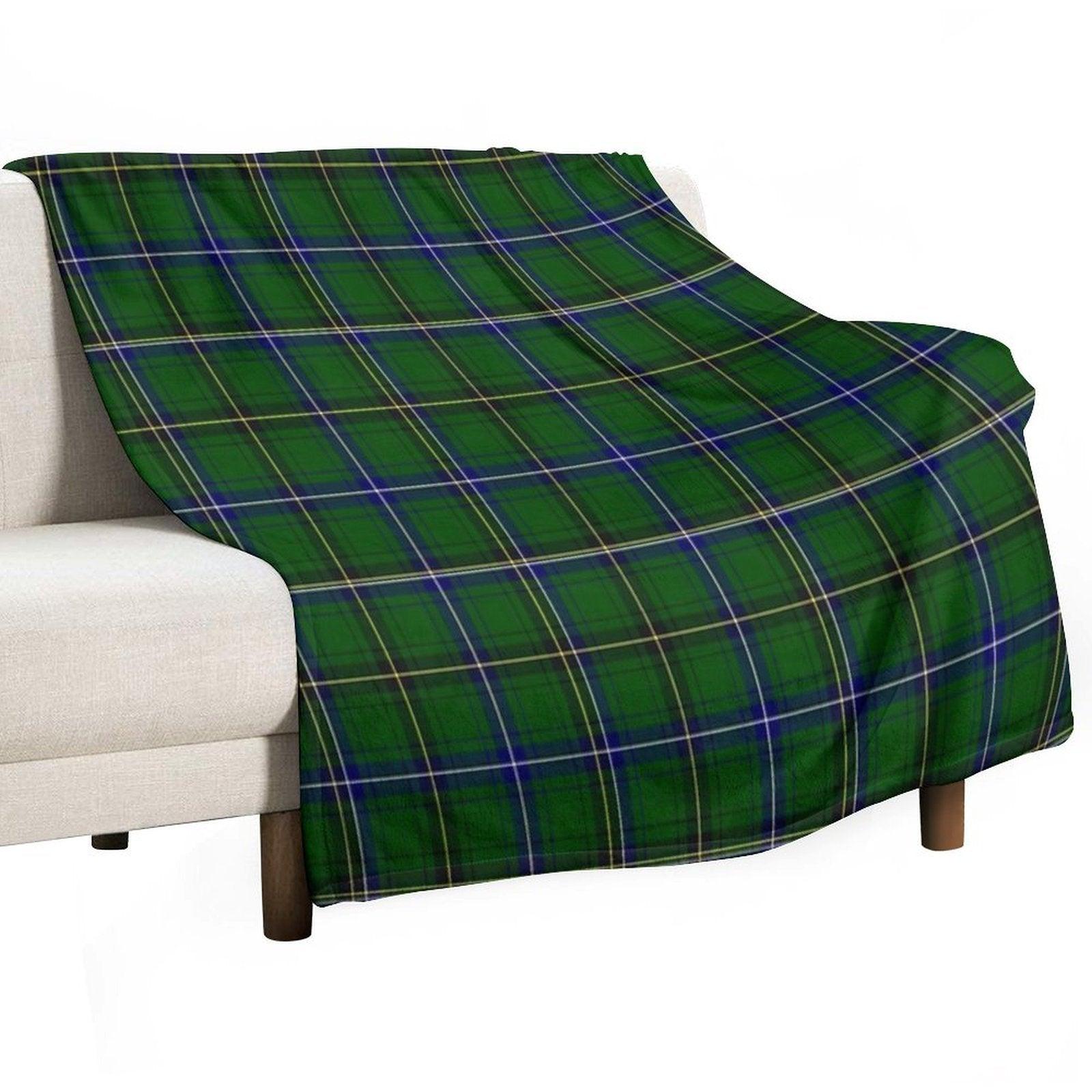 Clan Henderson Tartan Throw Blanket