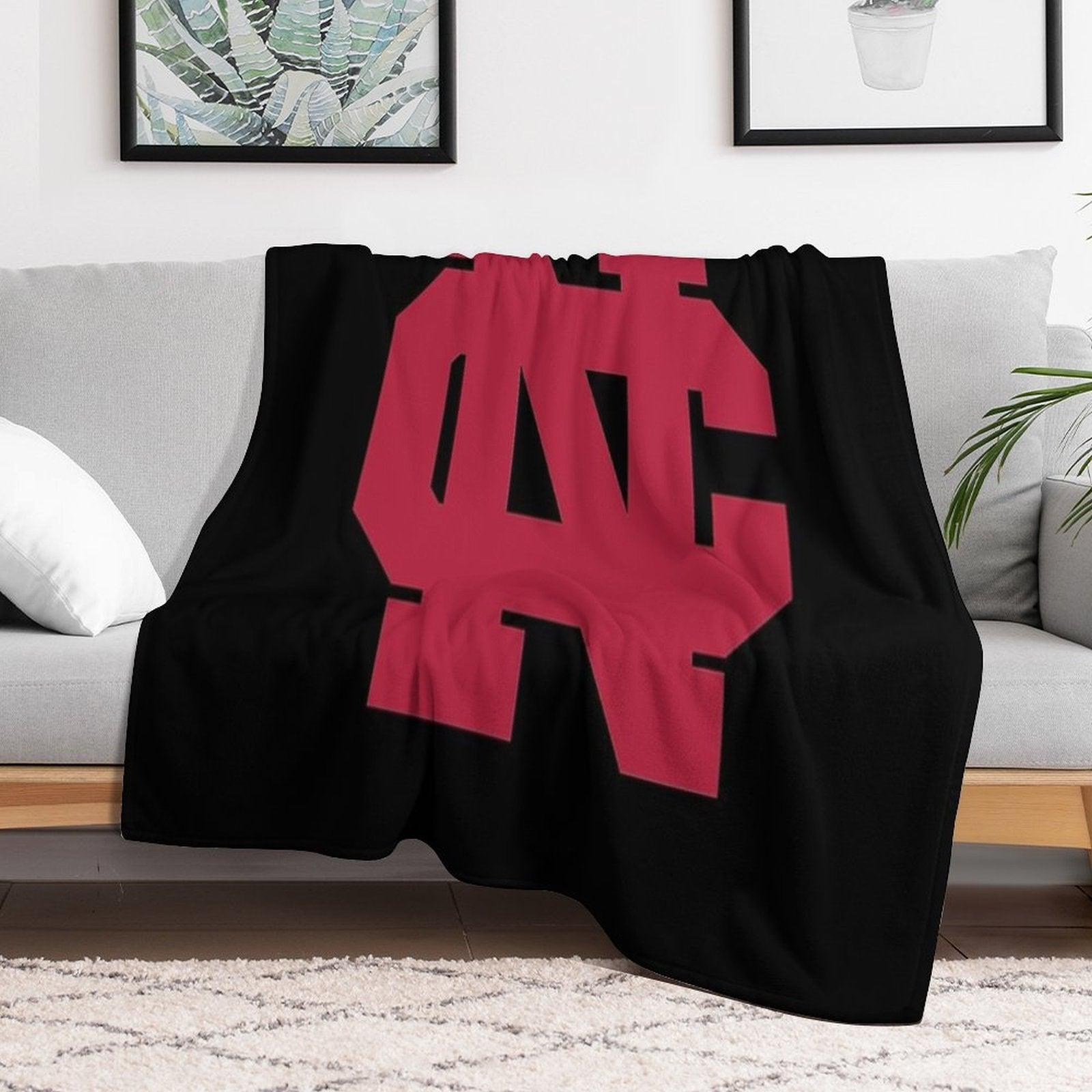 North Central College Throw Blanket