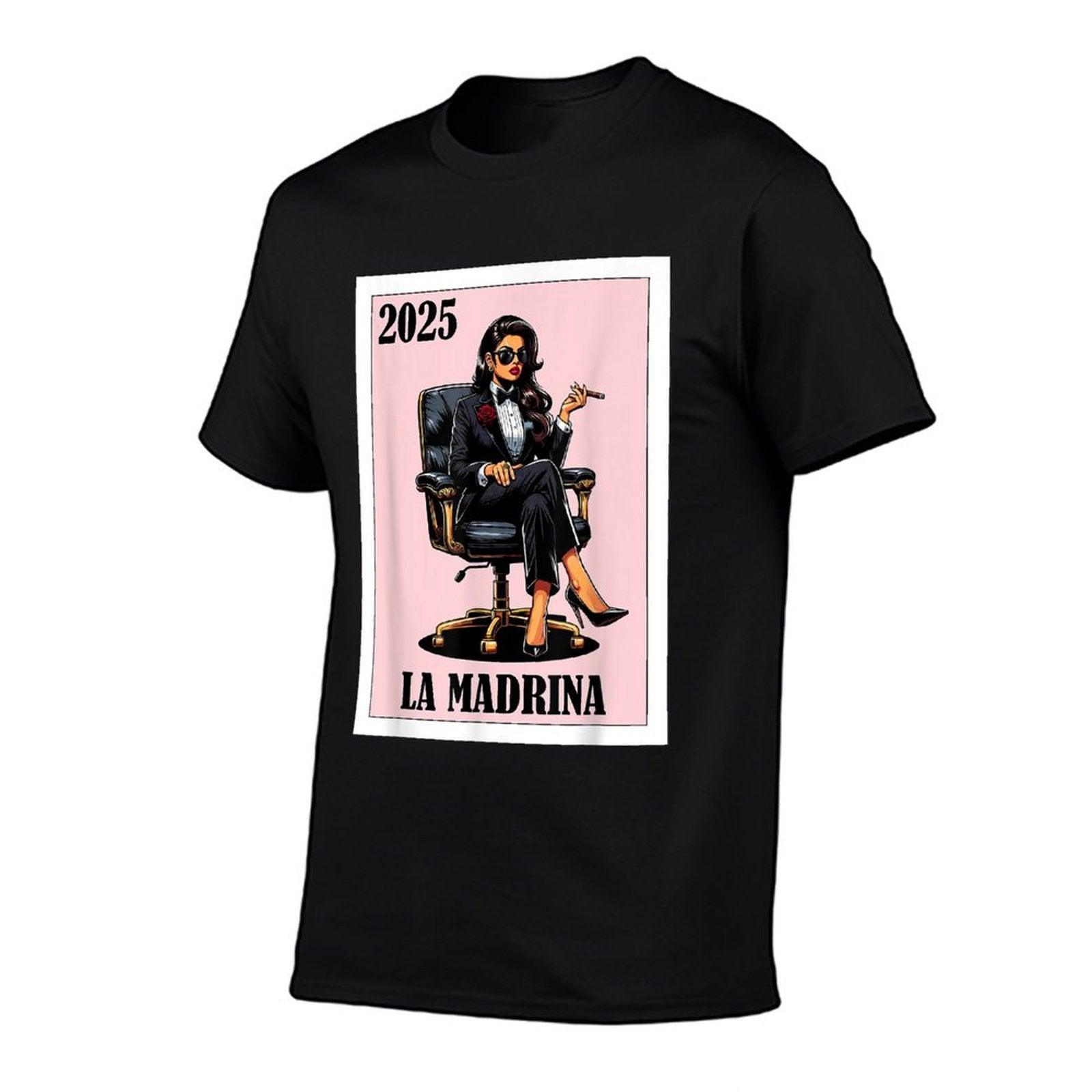 Funny Mexican Baptism Madrina Proposal 2025 - La Madrina T-Shirt