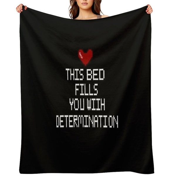 Frisk's Heart Throw Blanket