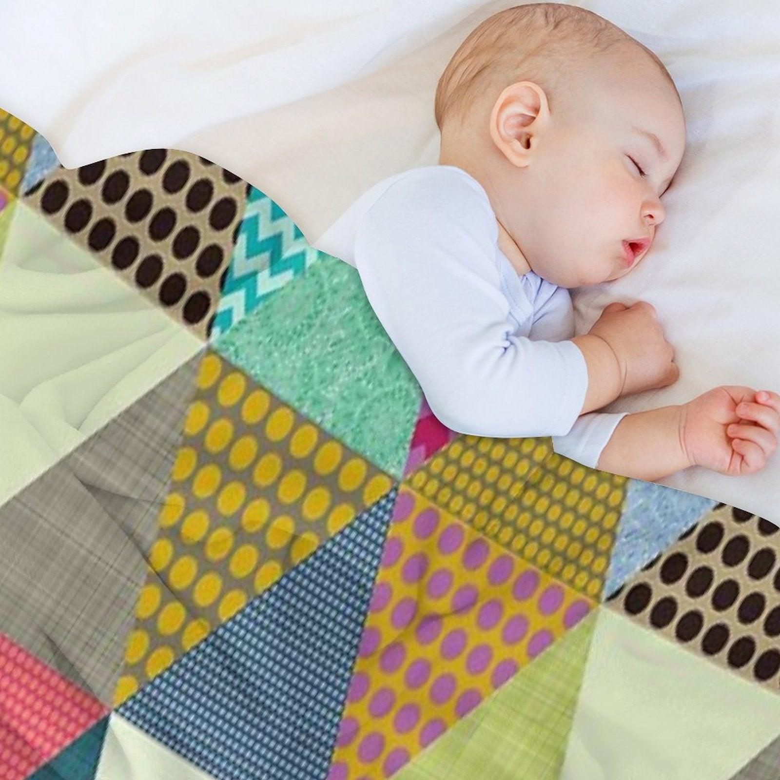 New York Beauty Triangles Throw Blanket