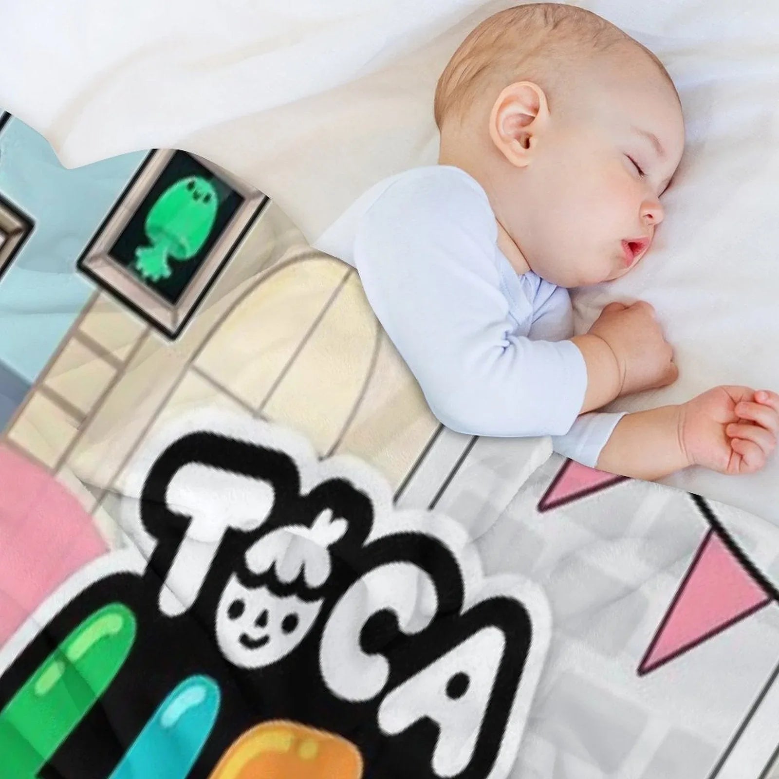 Toca Boca Life Throw Blanket