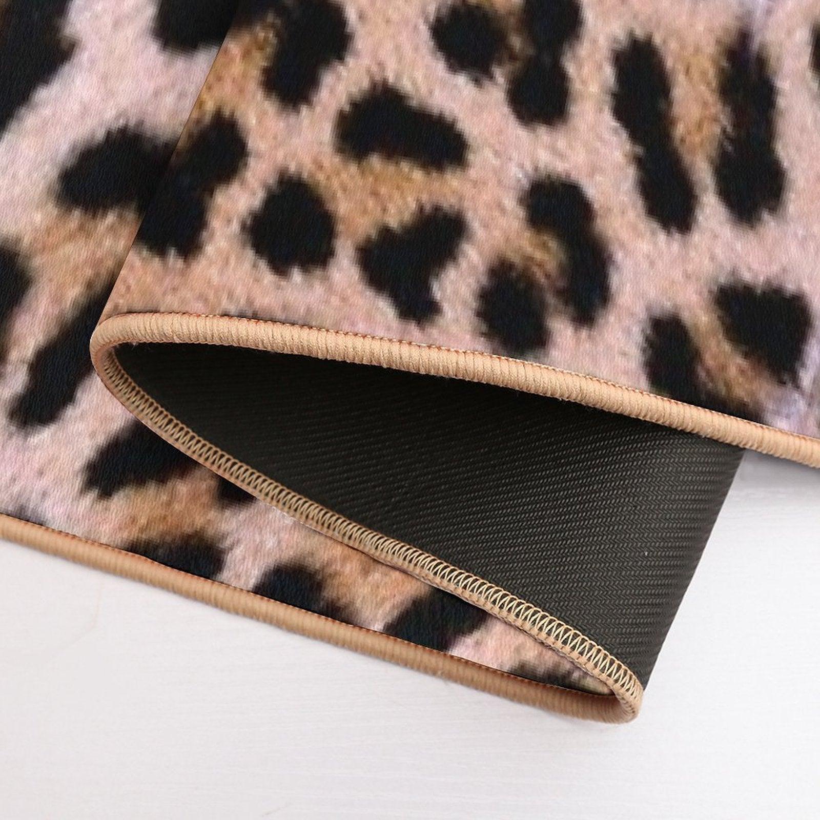 Cheetah Print  Eco-Friendly Bath Mat