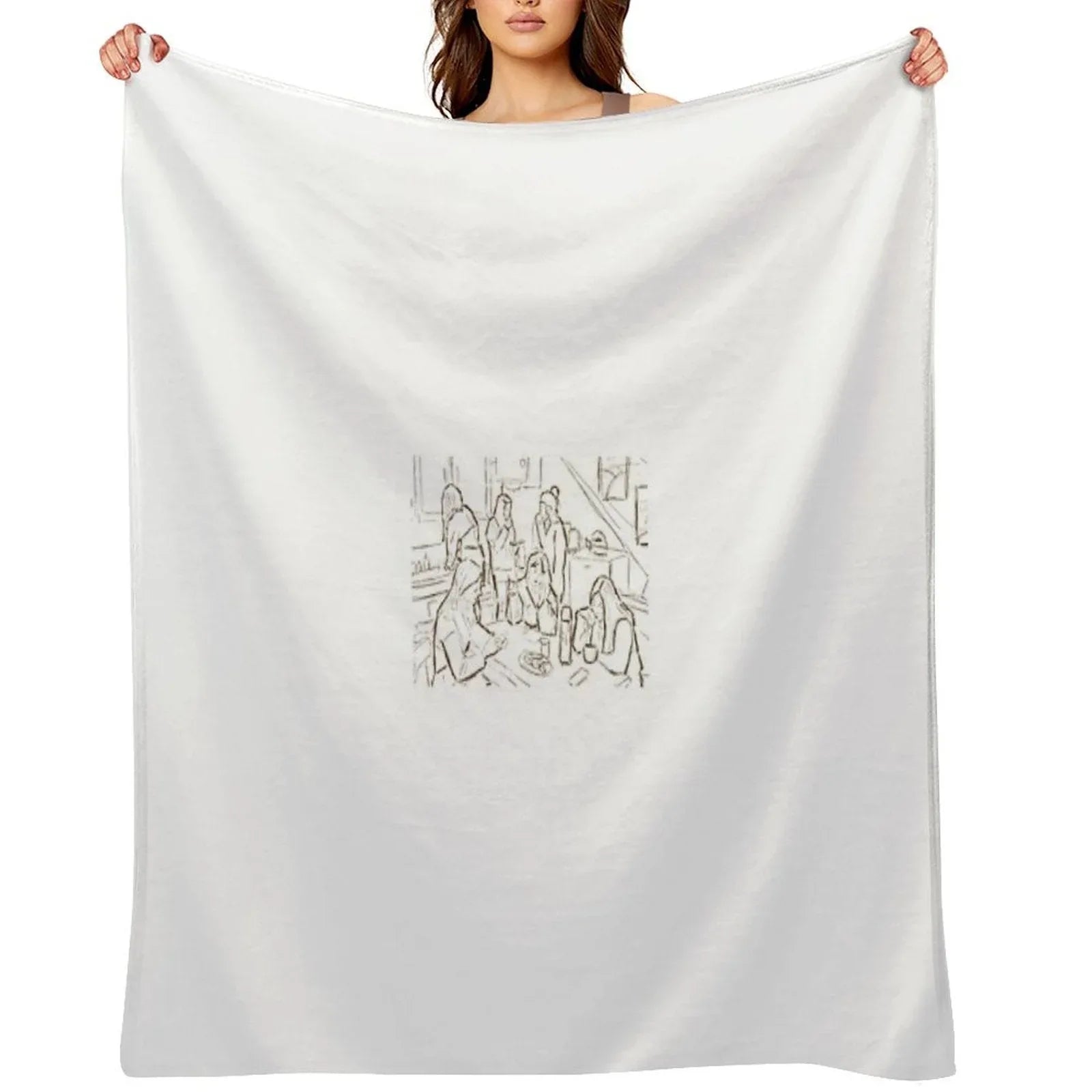 Wake Up Throw Blanket