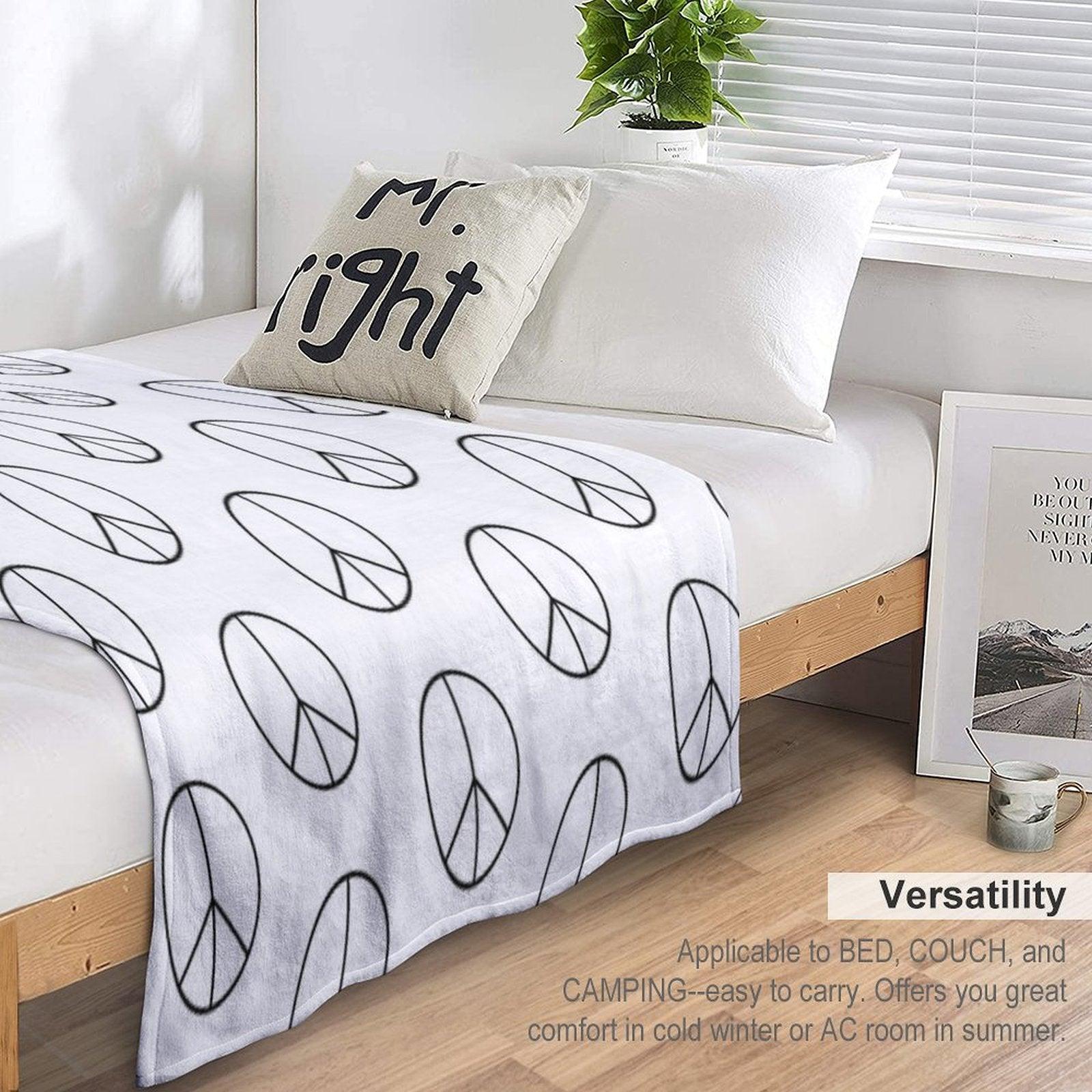 Peace Throw Blanket
