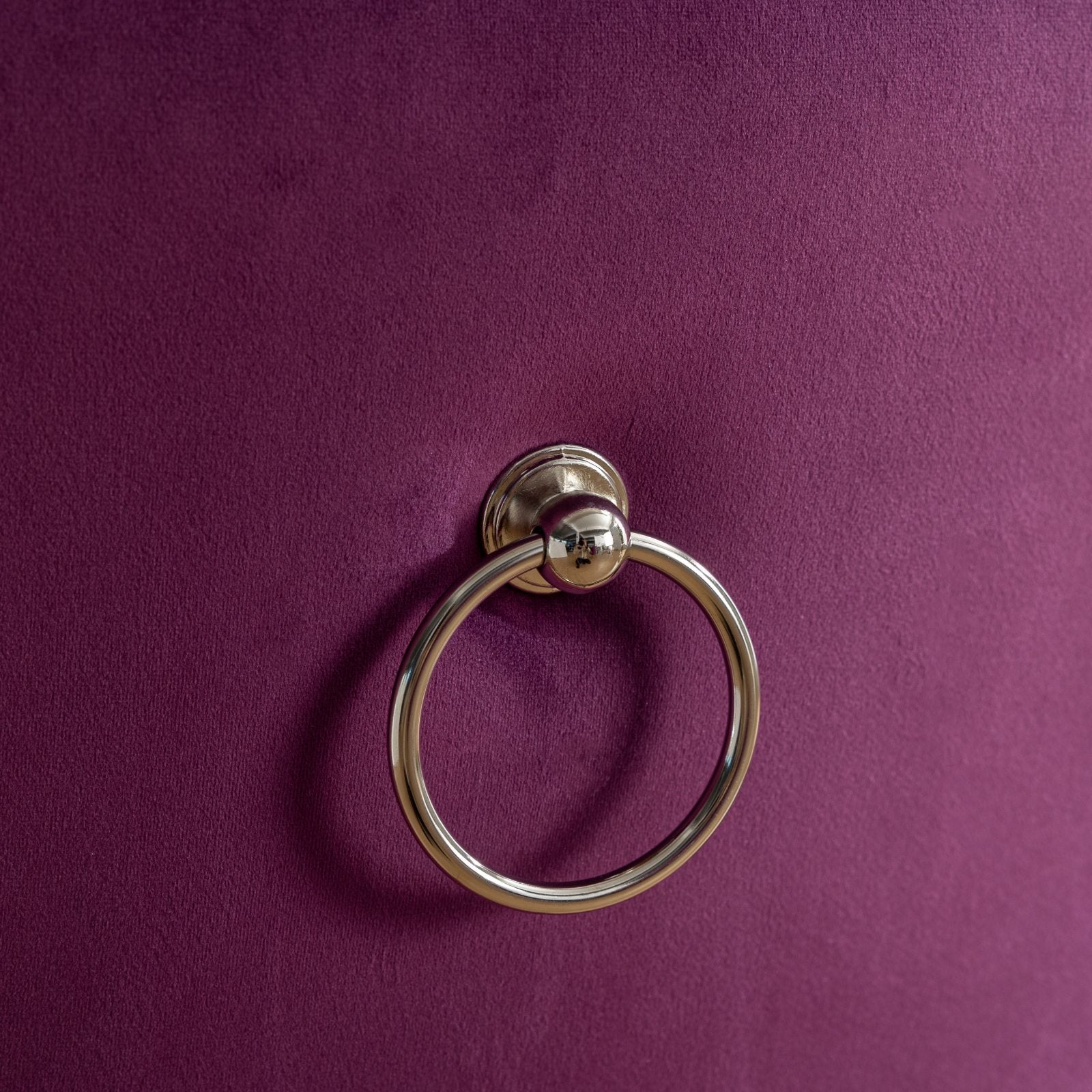 Nikki Collection Modern Tufted Solid Wood Velvet Upholstered Dining Chair with Chrome Legs