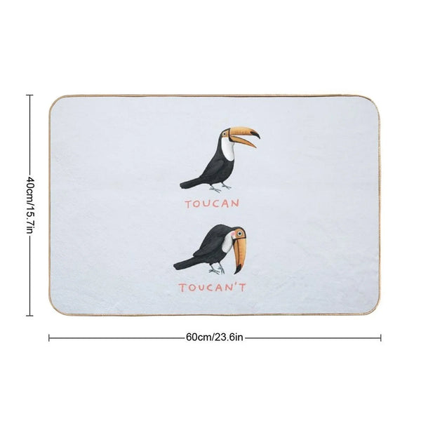 Toucan Toucan't Bath Mat