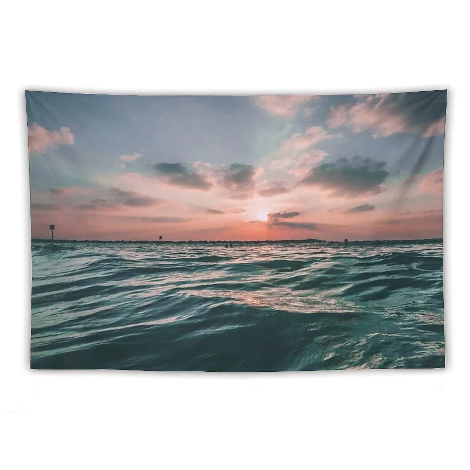 Ocean Sunrise Tapestry