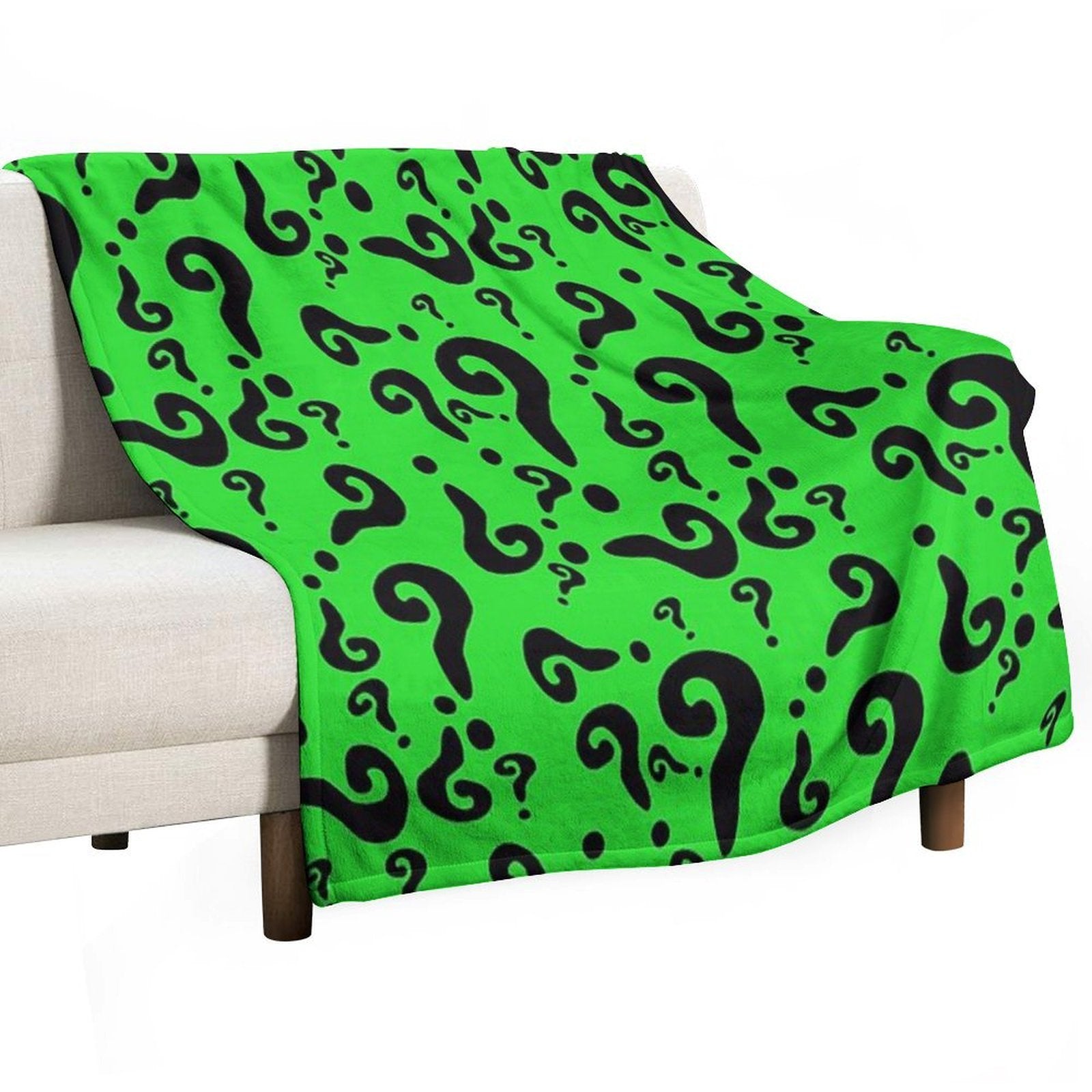 The Riddler Shrink-resistant Throw Blanket