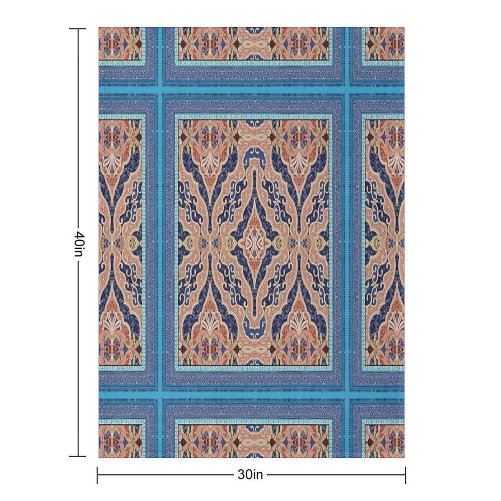 Arab Tapestry Throw Blanket