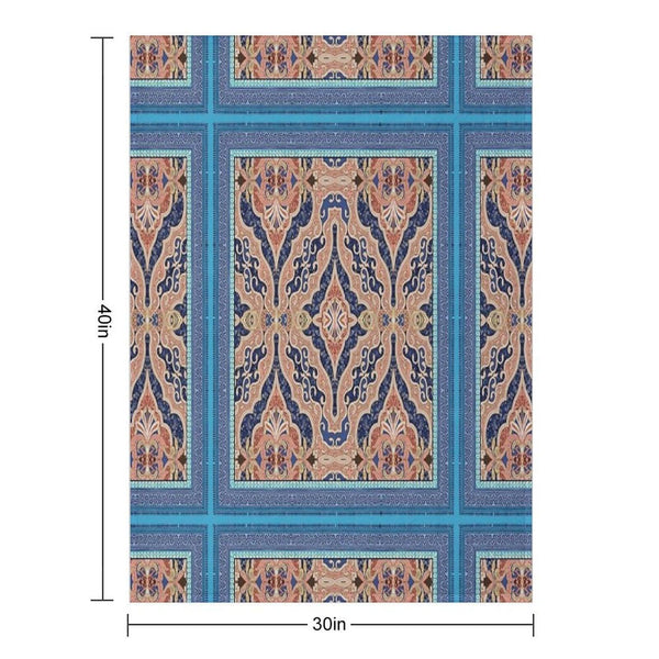 Arab Tapestry Throw Blanket