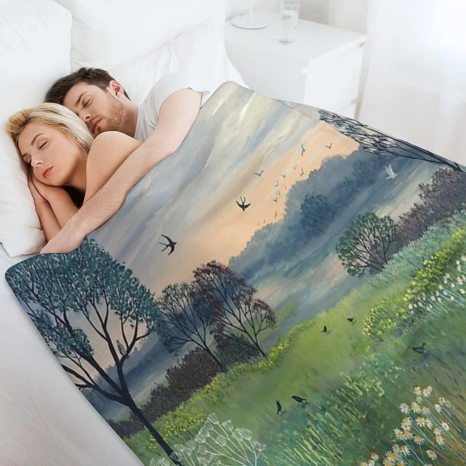 Summer's Eve Throw Blanket