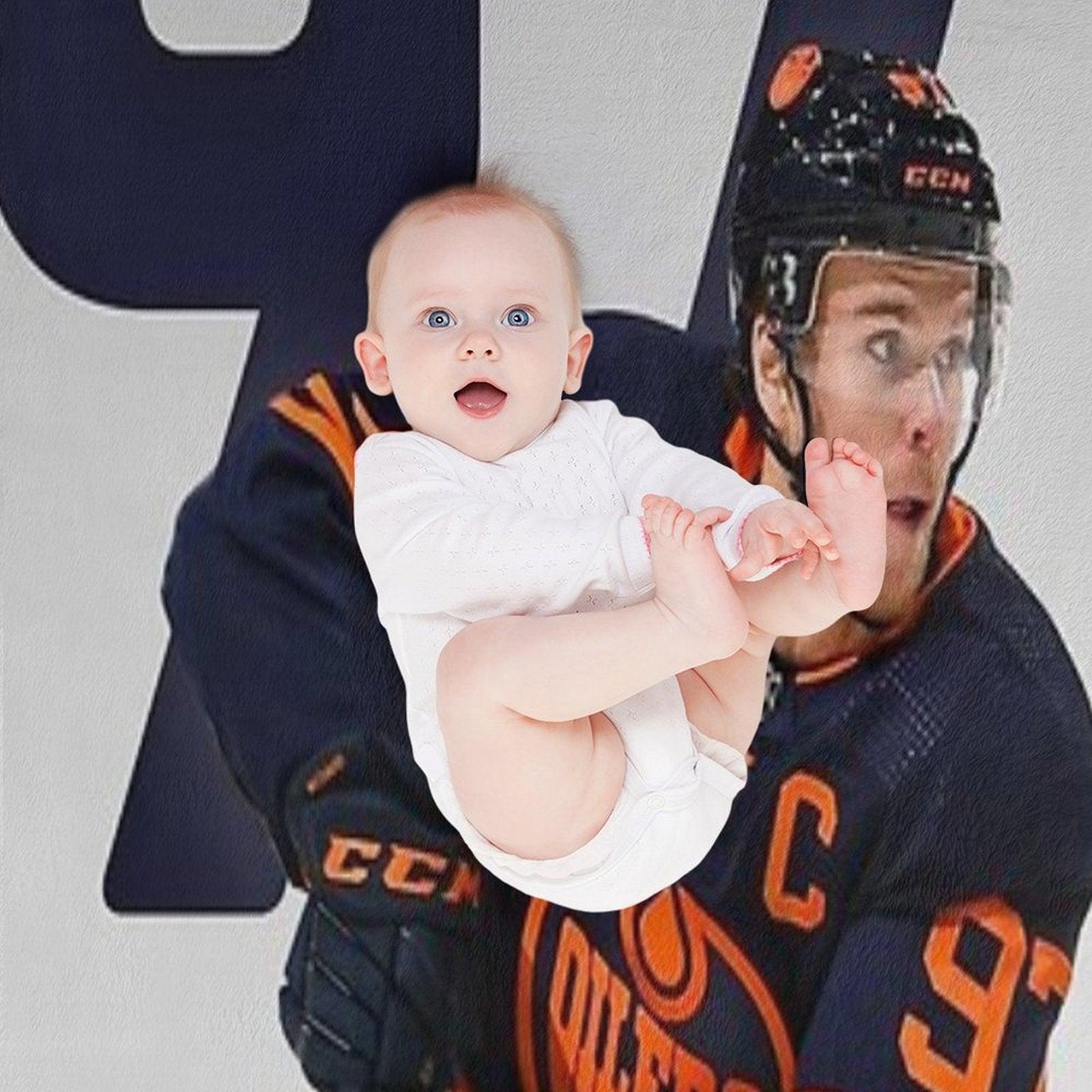 Connor McDavid Throw Blanket