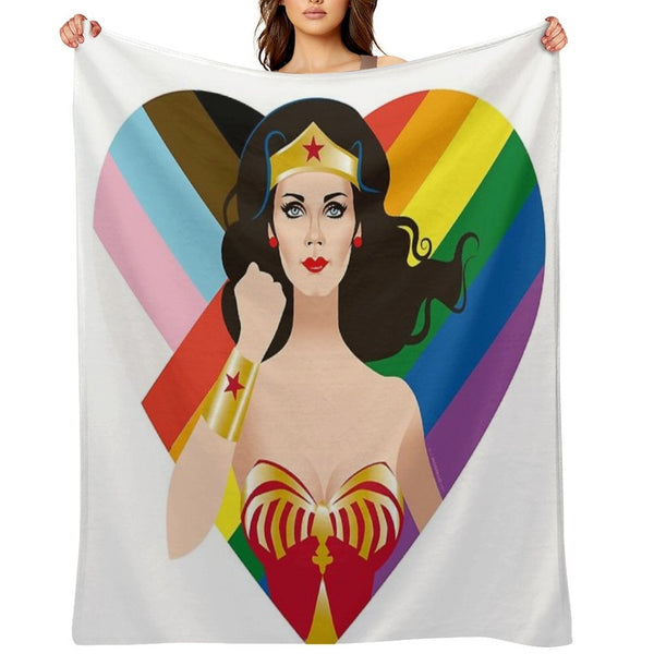 Pride Icon Comfort Throw Blanket