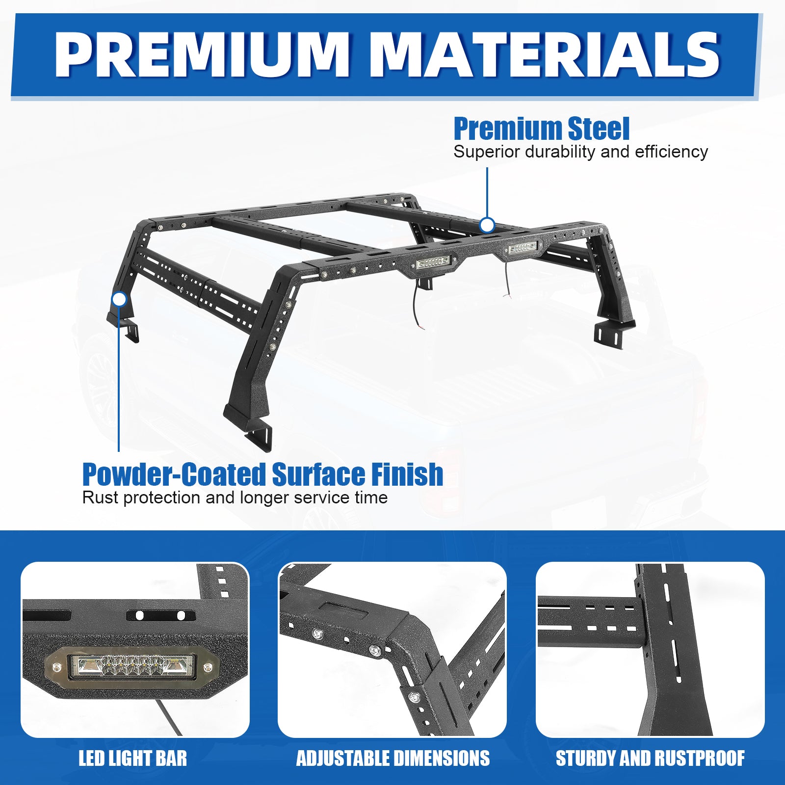 Overland Truck Bed Racks