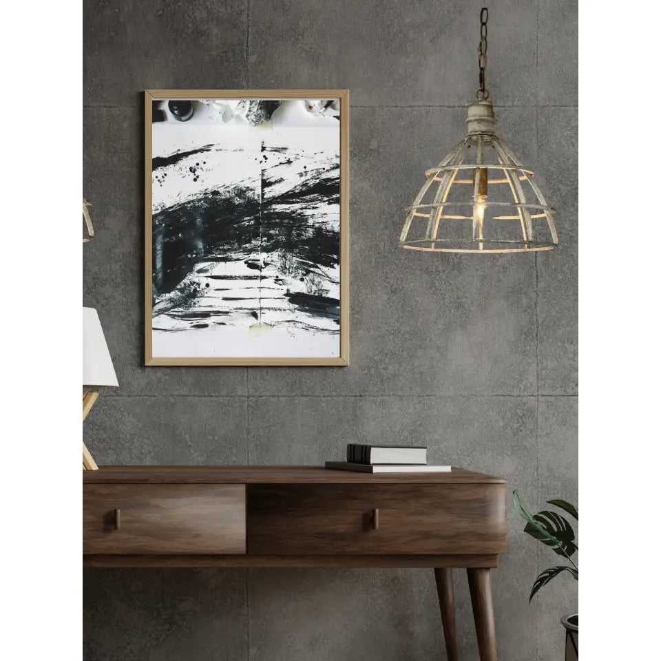 White Iron Pendant Lamp