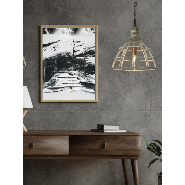 White Iron Pendant Lamp