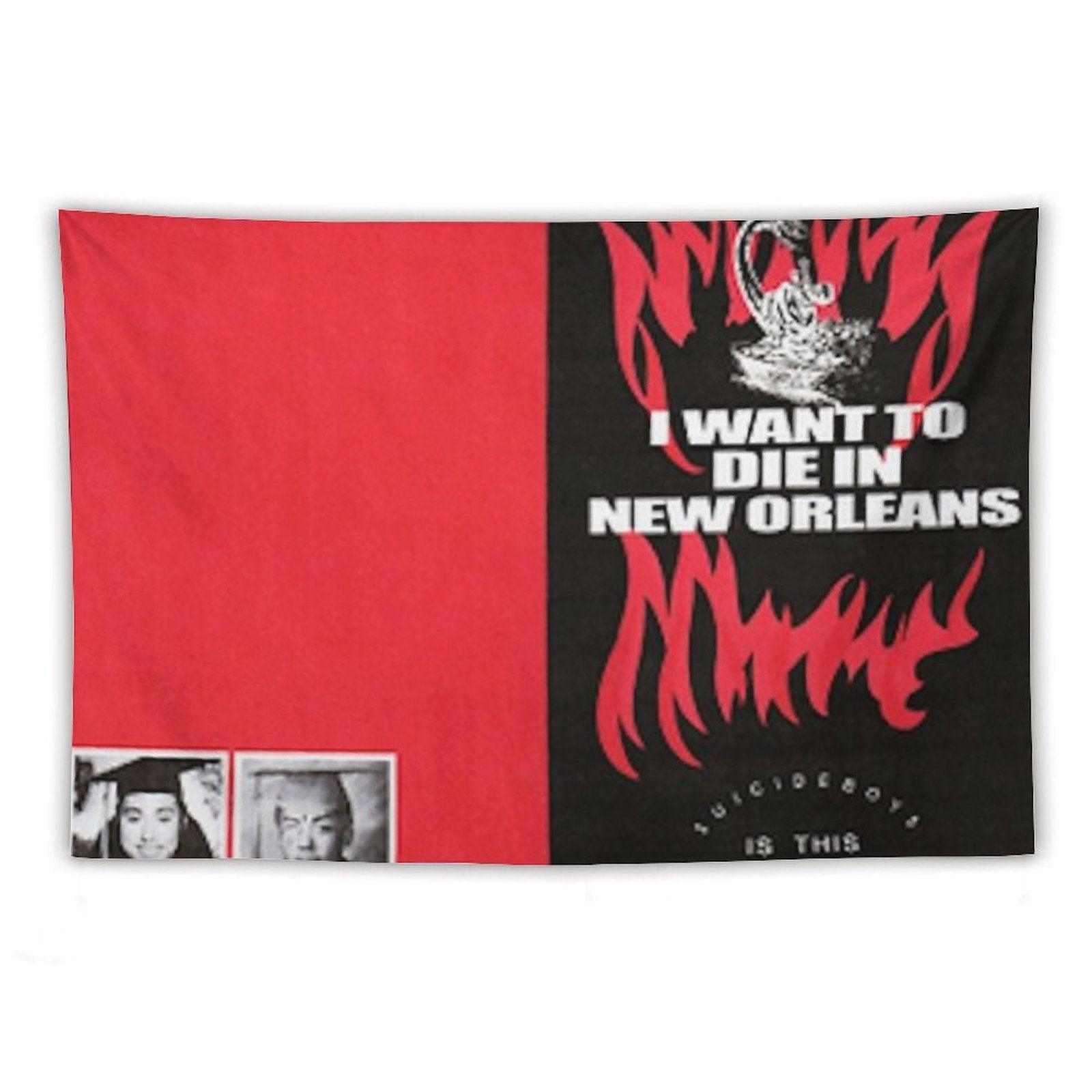 IWANTTODIEINNEWORLEANS Tapestry