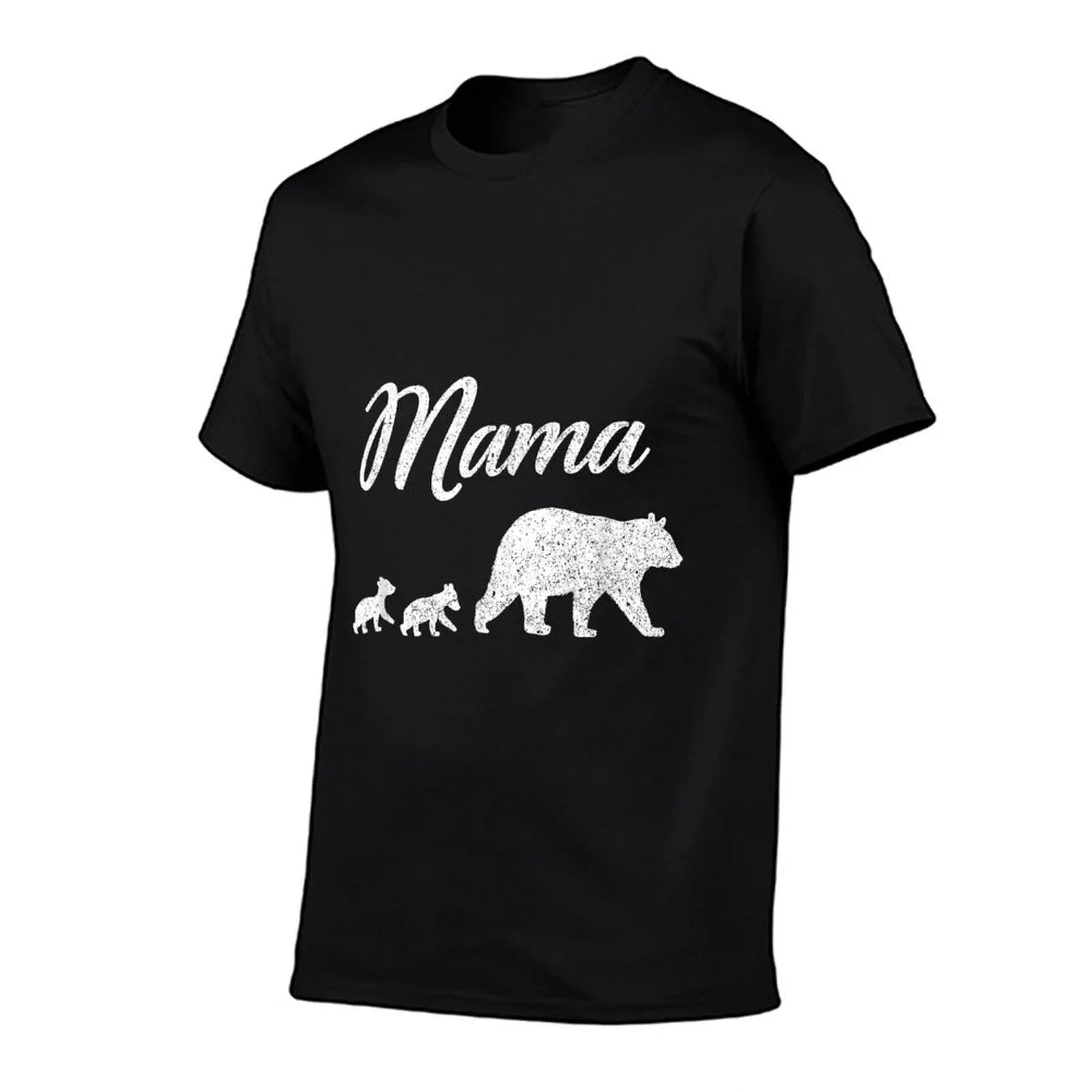 Mama Bear T Shirt With Two Cubs Twin Mom Mother's Day Gift T-Shirt
