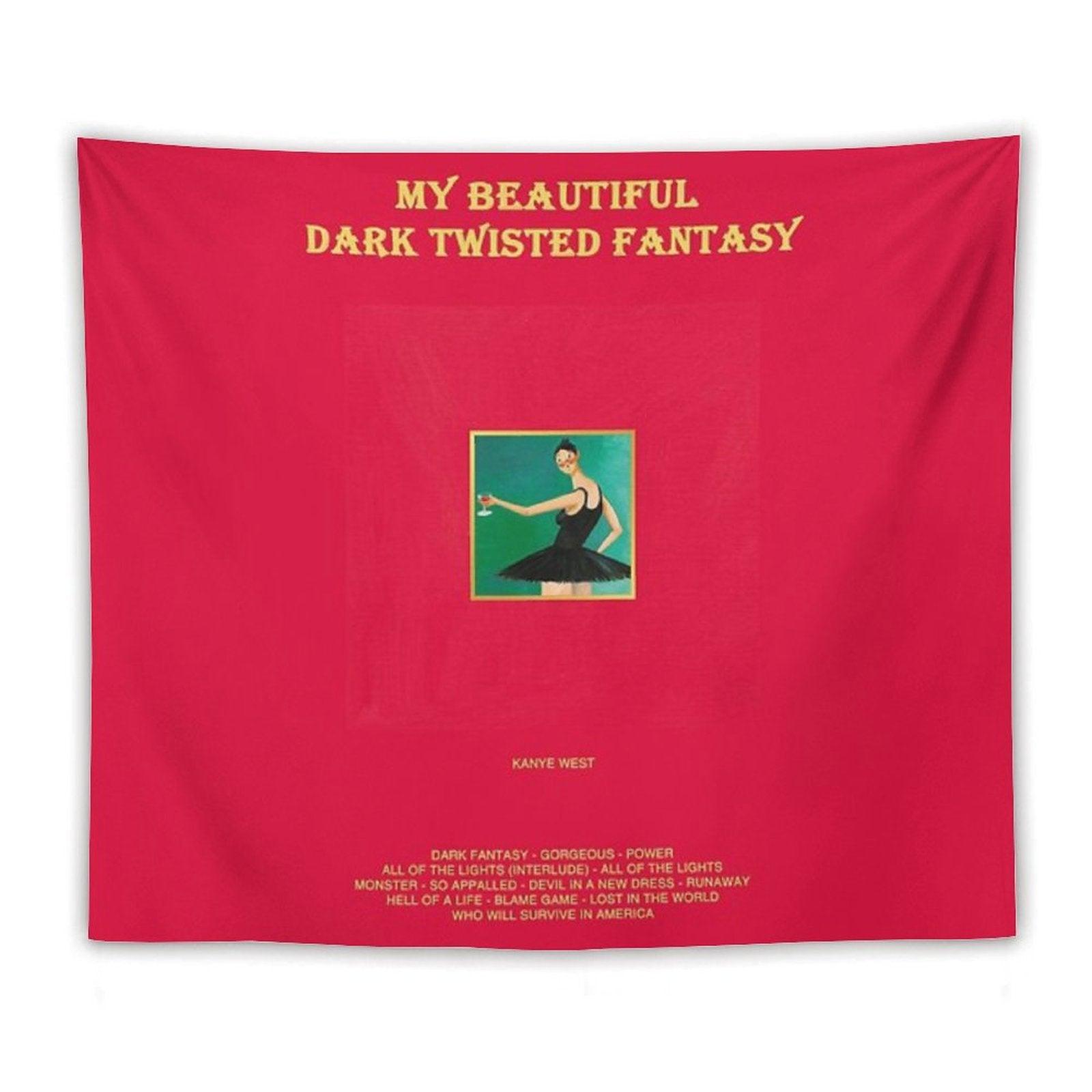 My Beautiful Dark Twisted Fantasy Tapestry