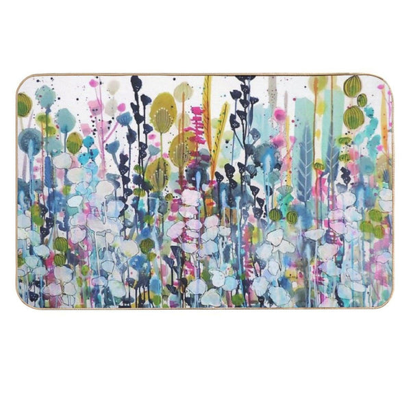 Colorful Side Road  High-Traffic Bath Mat