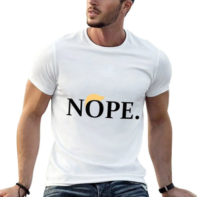 Anti-Trump Nope  Fade-proof Color T-Shirt