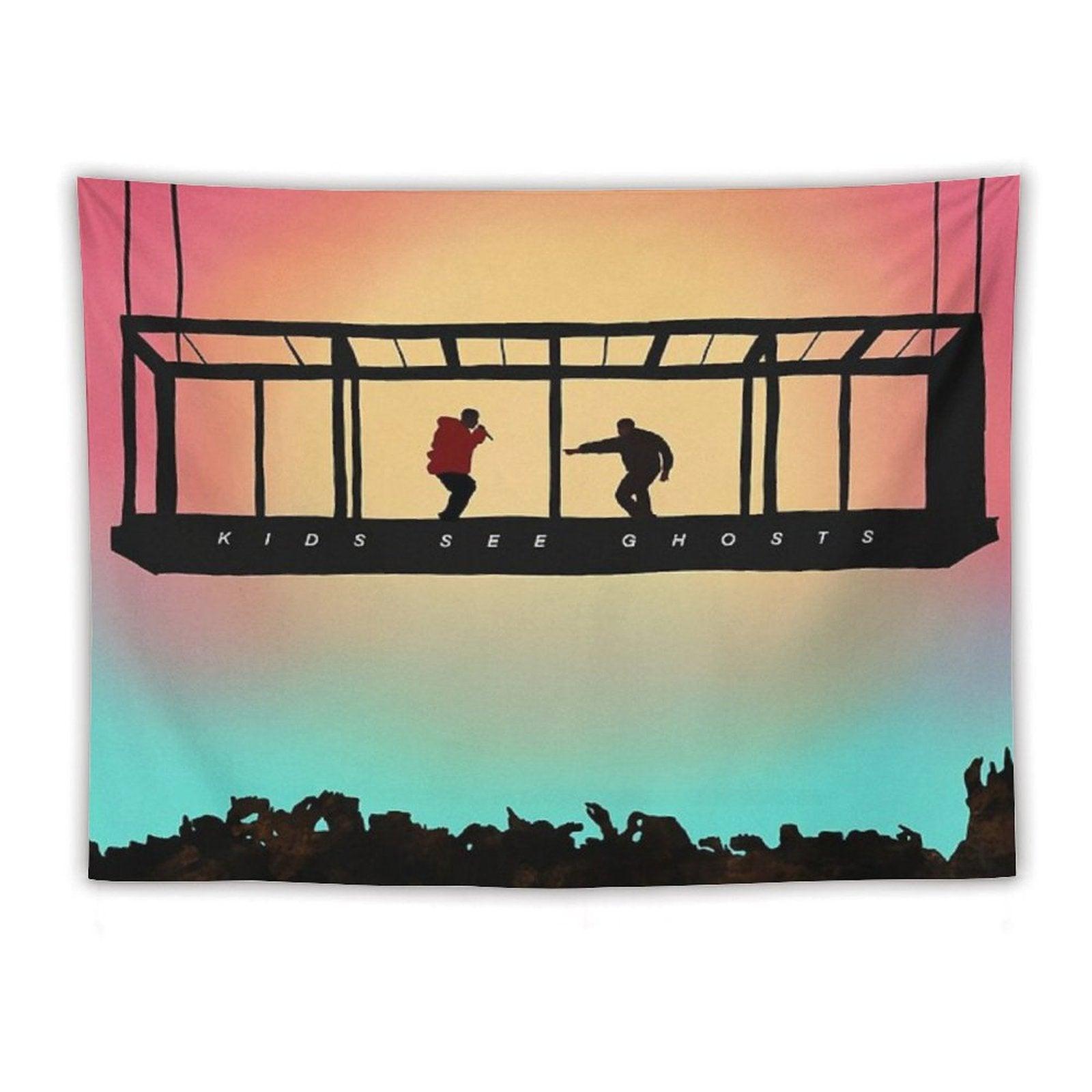 Kids See Ghosts Tapestry