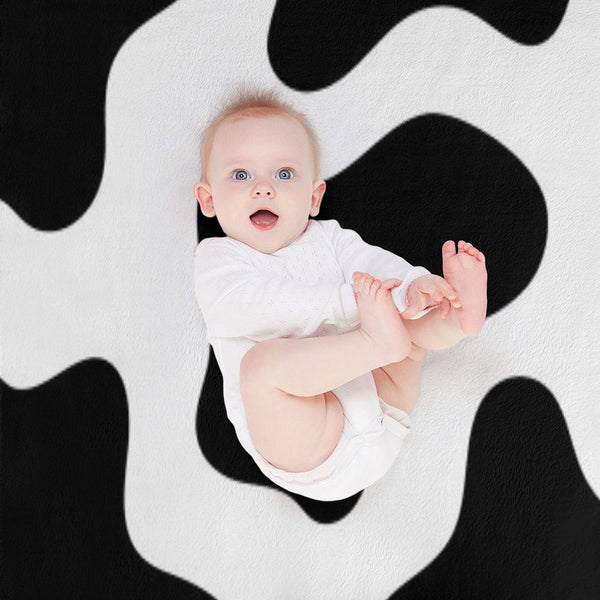 Cow Print All-season Throw Blanket