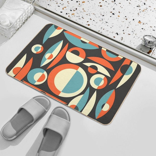 Retro Eames Era  Pisces Bath Mat
