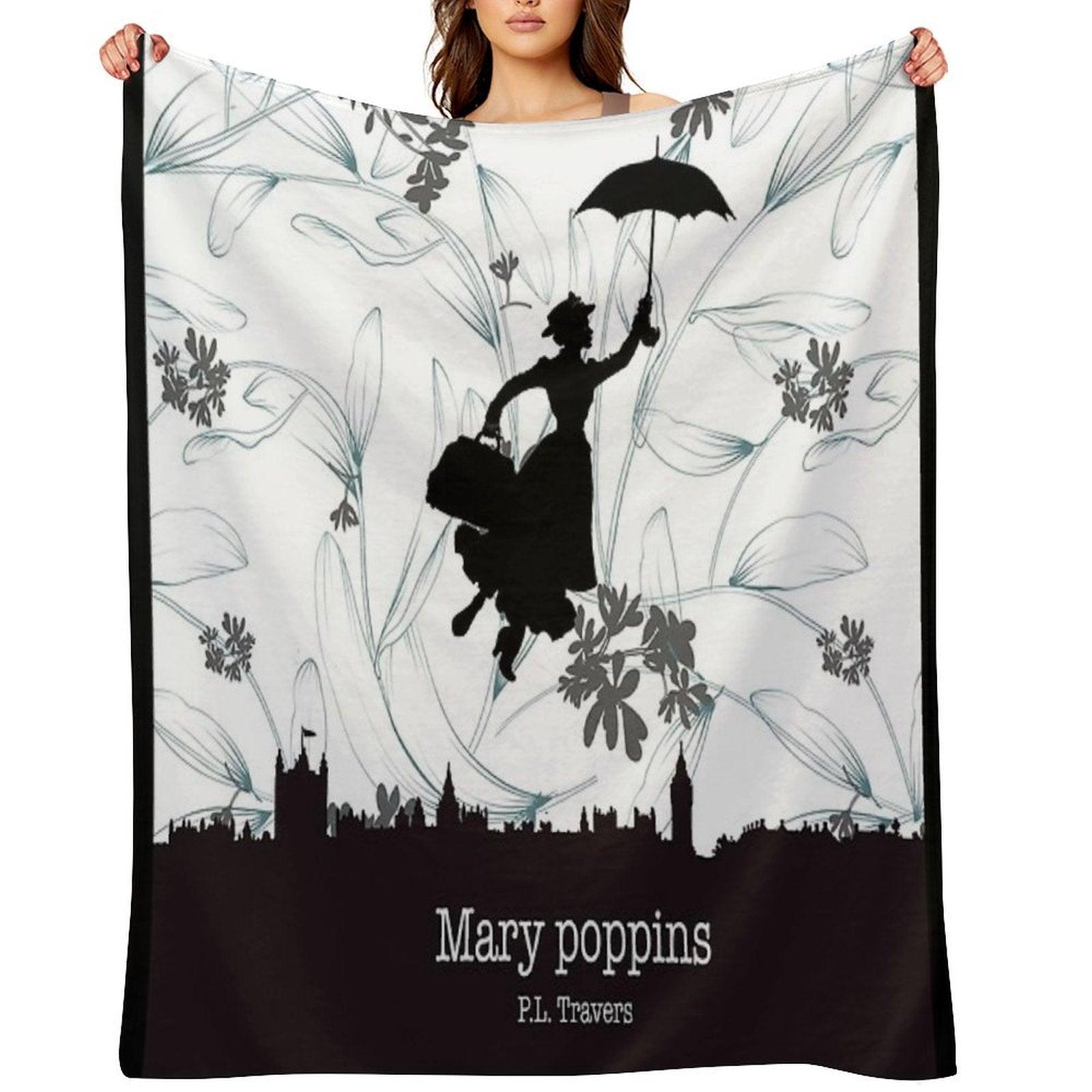 Mary Poppins Throw Blanket