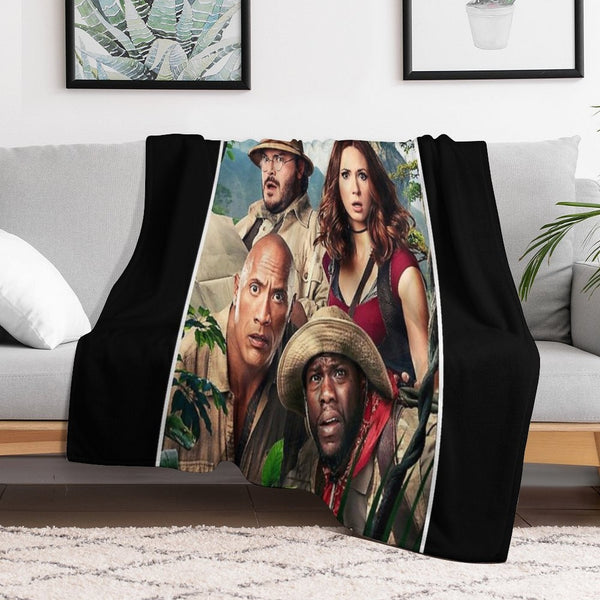 Jumanji Easy Care Throw Blanket