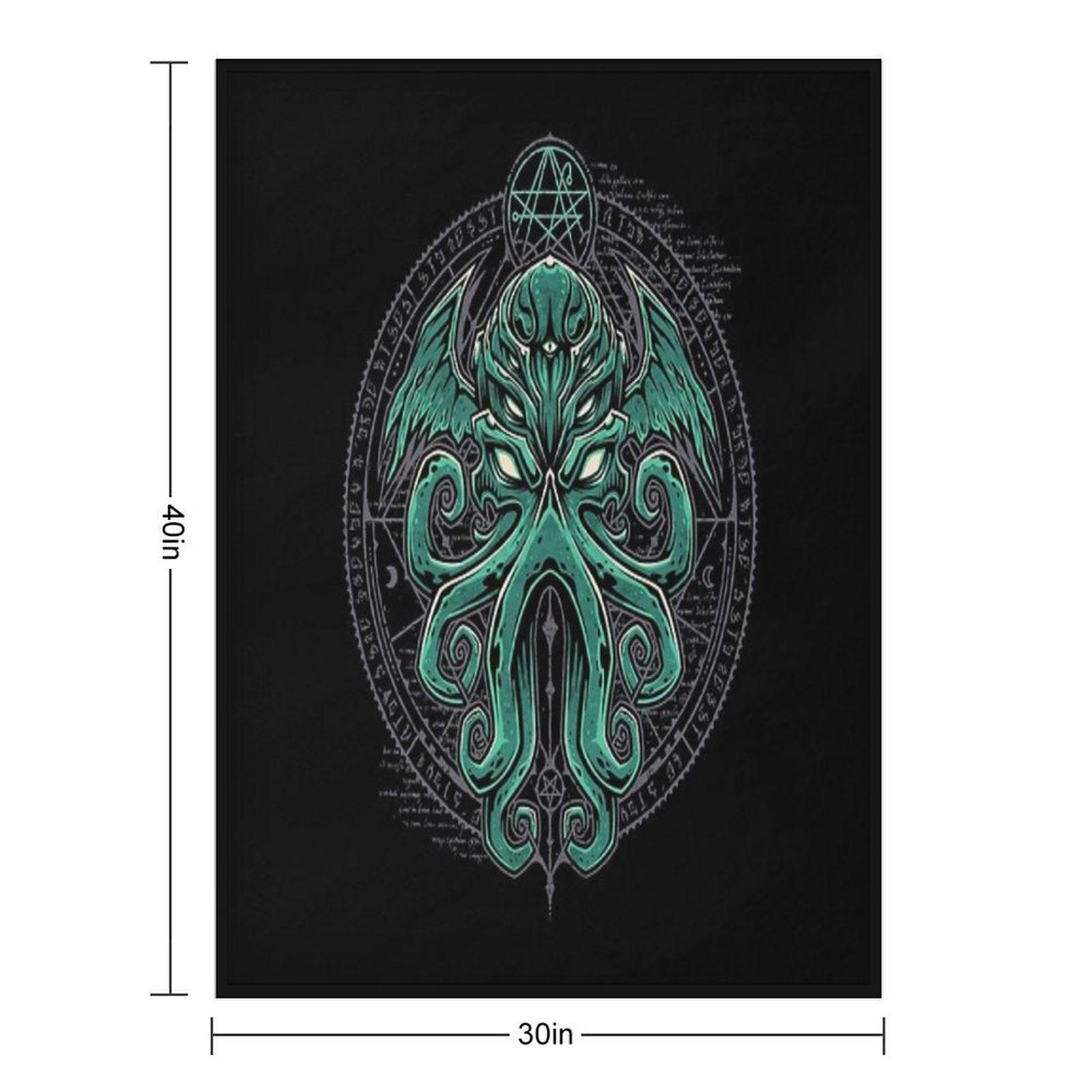 Great Cthulhu Throw Blanket