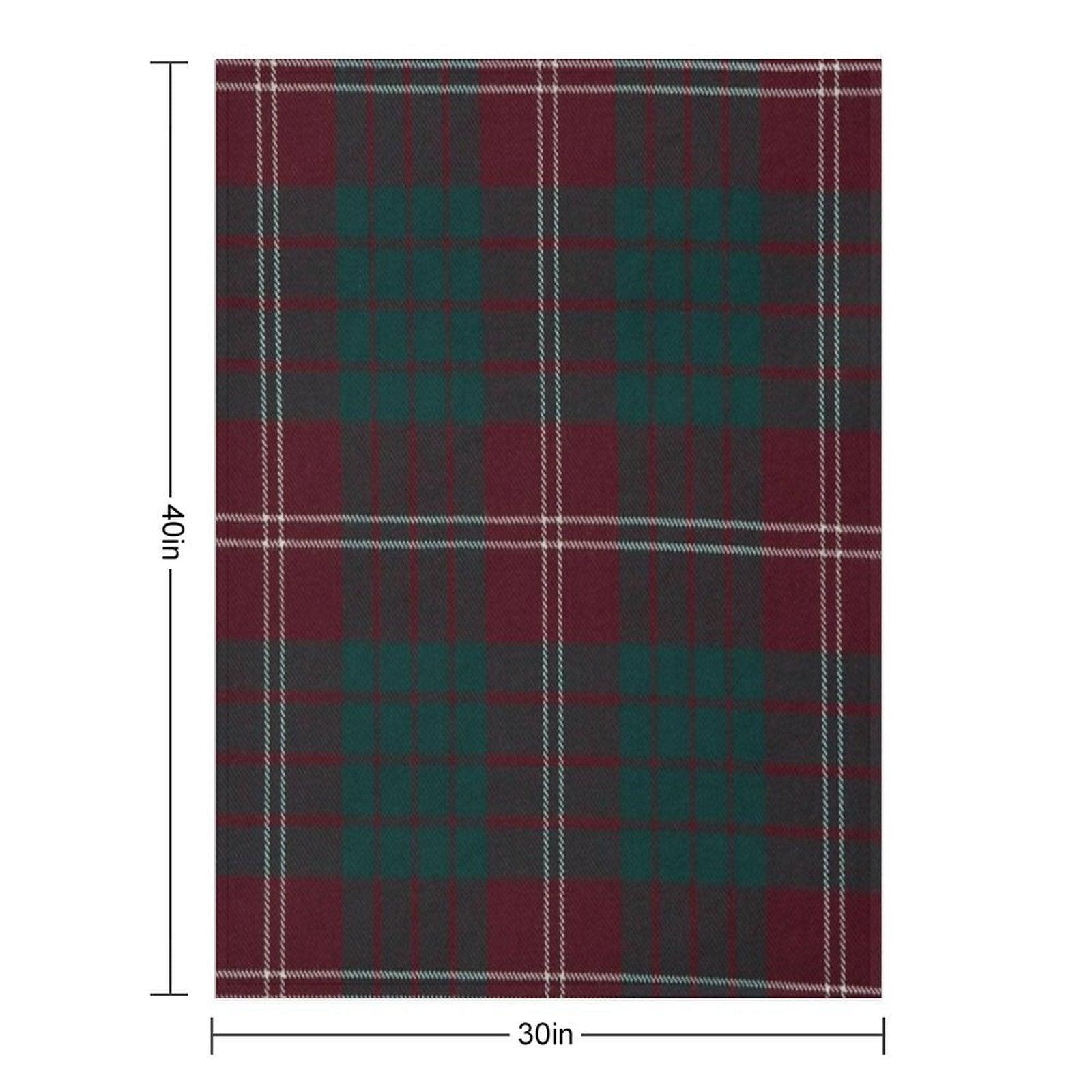 Crawford Scottish Tartan Throw Blanket