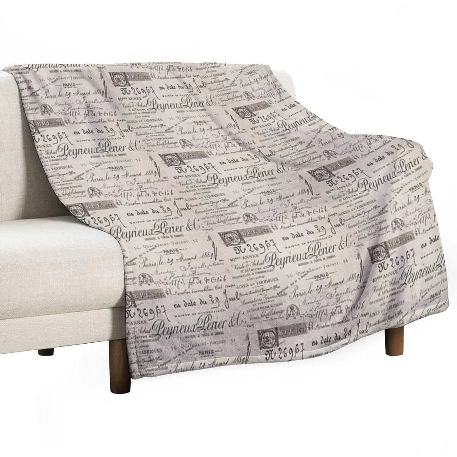 Parisan Throw Blanket