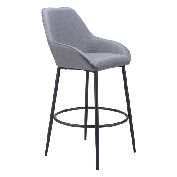 Vila Barstool (Set of 2) Gray