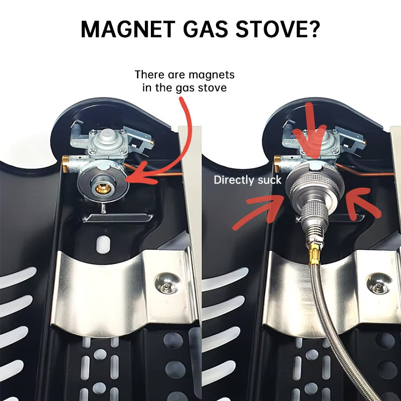 Koyaf Magnetic Iso Gas to Bhutan Gas Burner Conversion Adapter