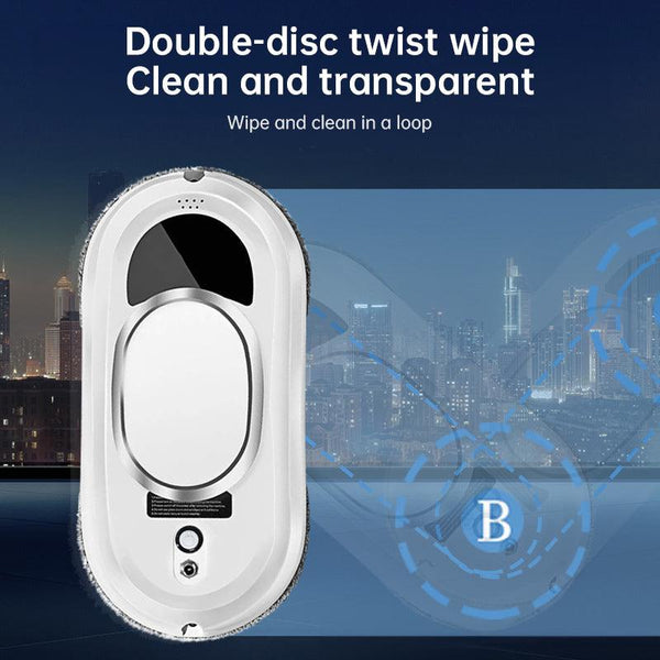 5600Pa Smart Window Cleaning Robot   Auto-Guided, Remote-Controlled Glass Cleaner for Home Use