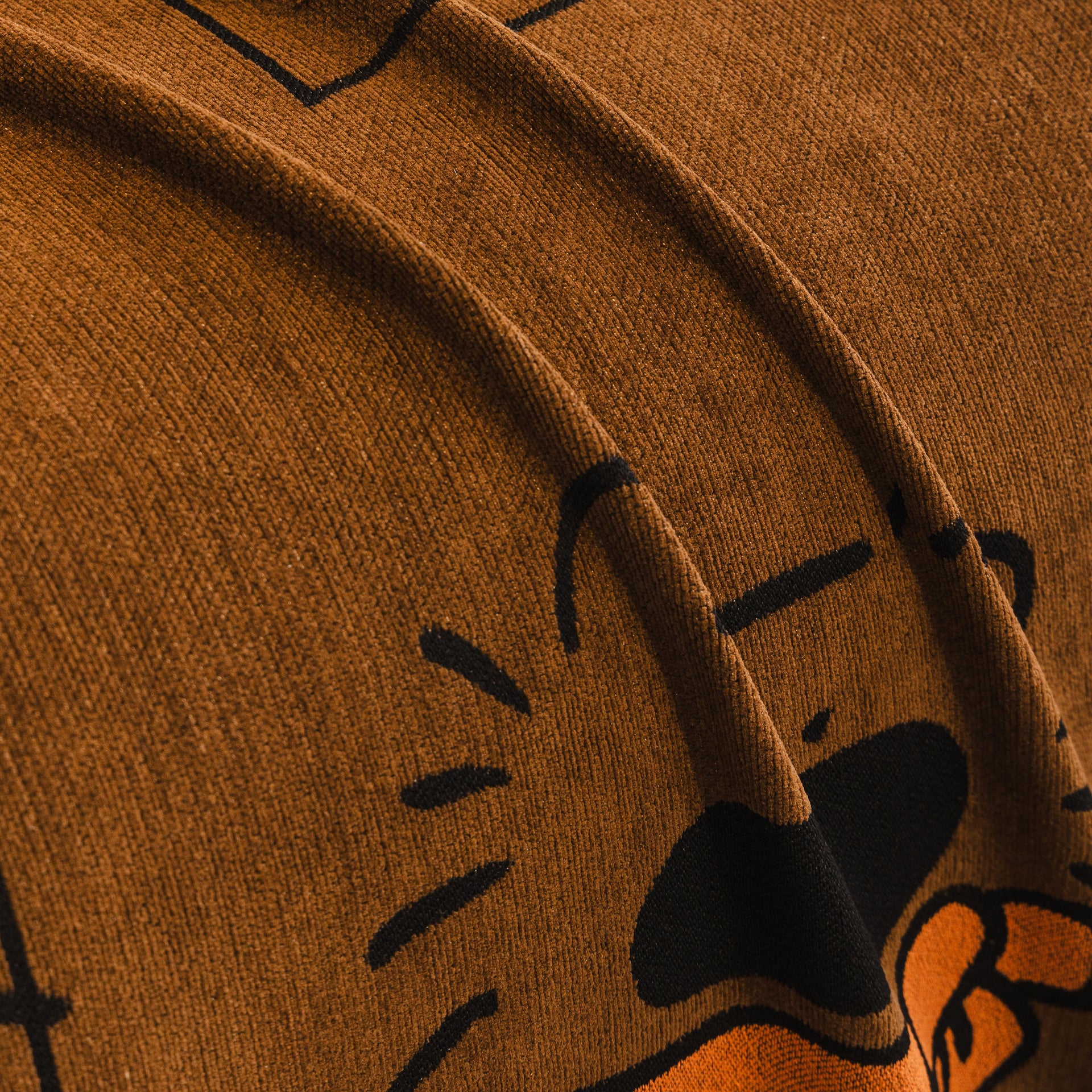 Cute Chenille Couch Cover Throw, Cartoon Soft Washable Sofa Cover for Sectional Sofas