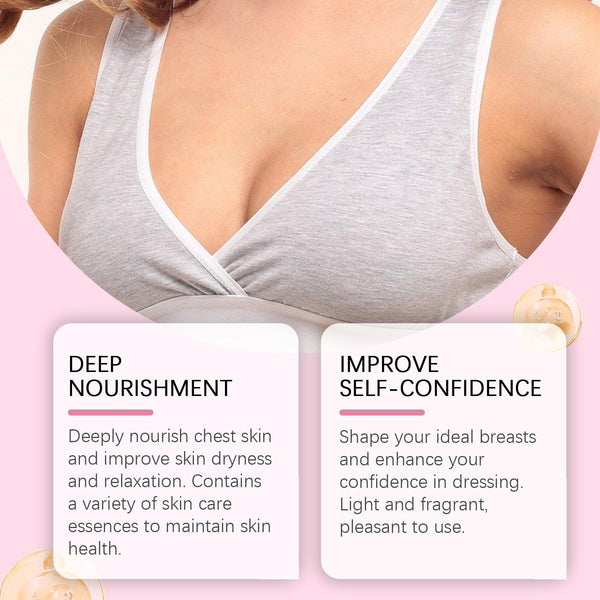 Breast Cream Breast Gentle Care Nourishing, Soft, Moisturizing And Elastic Skin Massage Care Cream