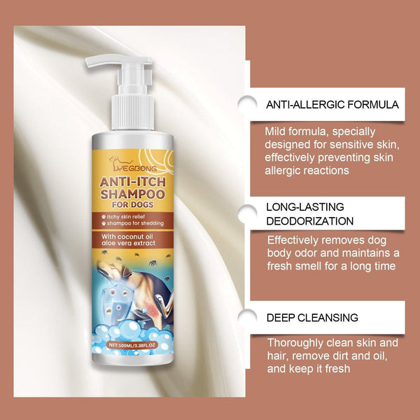 Dog Shampoo for Gentle Cleaning and Nourishing Soft Fur