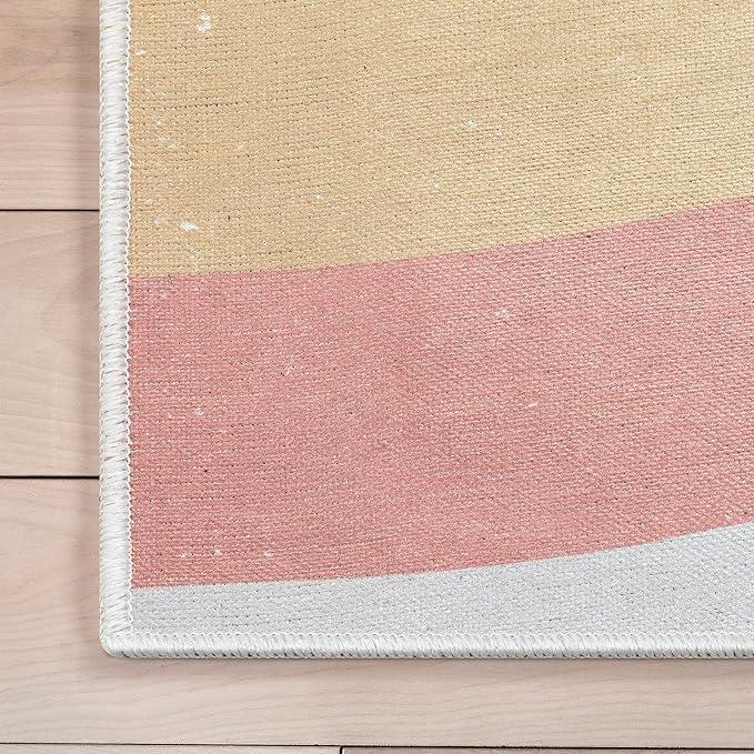 Well Woven Kids Rainbow Rug, 3'3