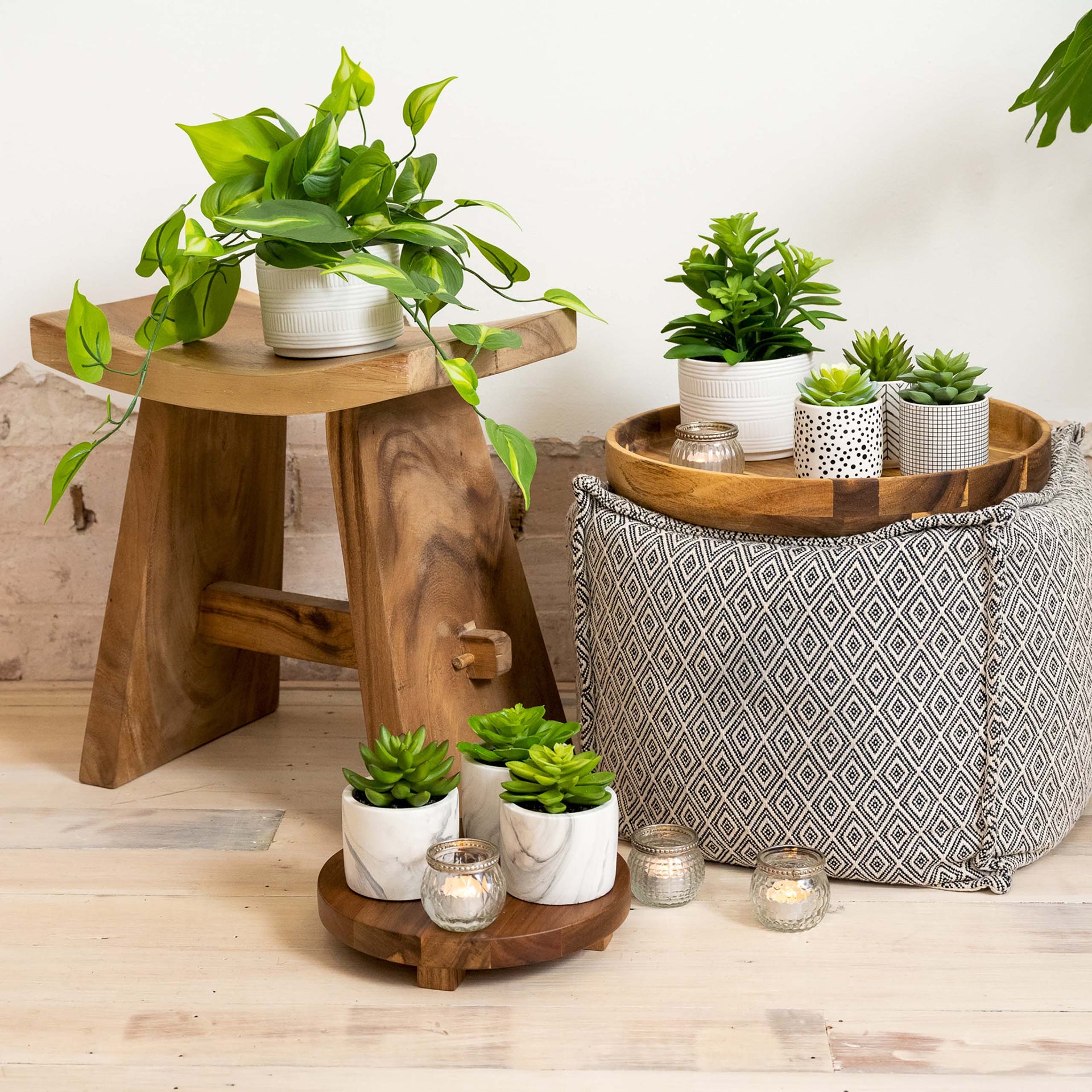 Artificial Trailing Ivy Pothos Plant in 5