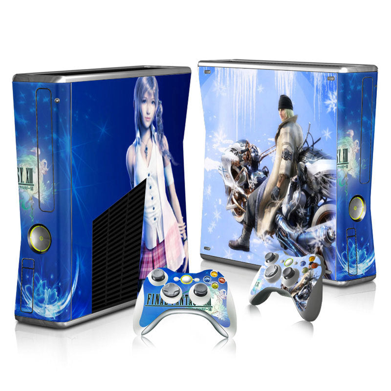 Xbox 360 Slim Full Body Color Membrane Stickers with Scratch-Resistant Protection