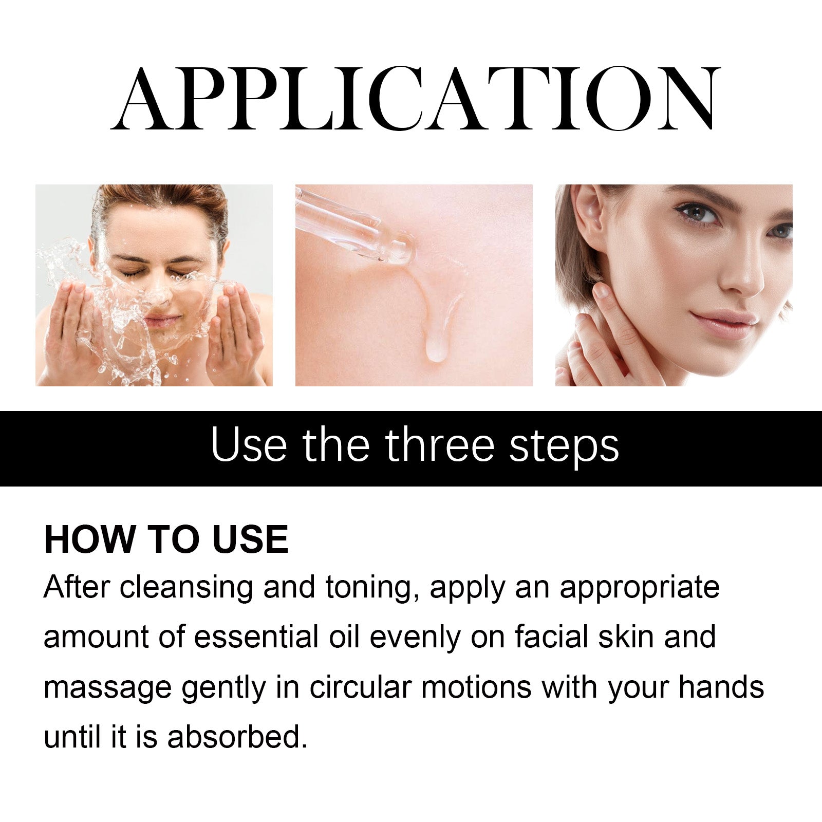 Facial Moisturizing Essential Oil, Facial Moisturizing Firming Fade Wrinkles Essential Oil