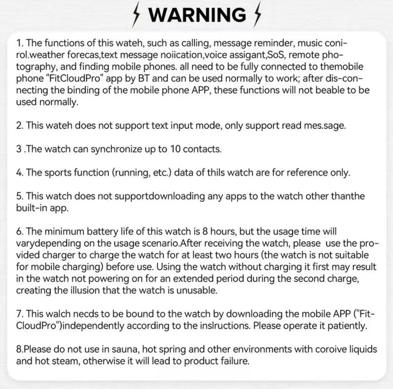 NightForge Large Watch