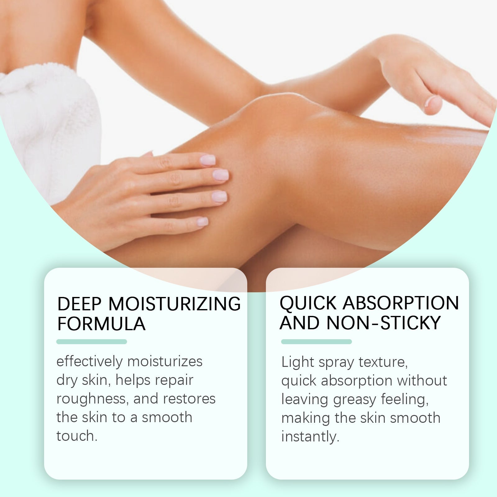 Moisturizing Body Oil Spray, Gentle Dry Skin Hydrating Body Skin Massage Care Oil