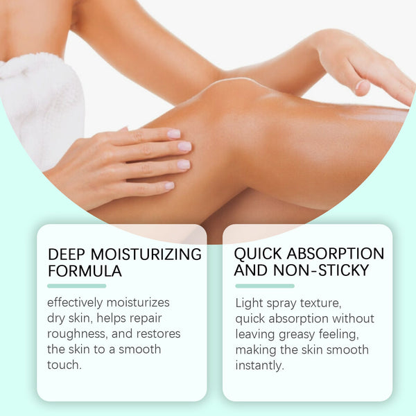 Moisturizing Body Oil Spray, Gentle Dry Skin Hydrating Body Skin Massage Care Oil